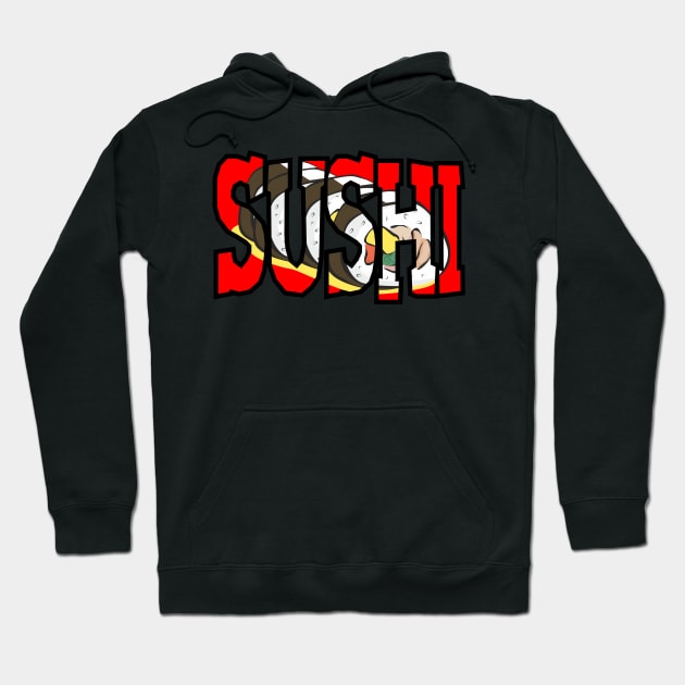 Sushi Comic Raw Fish Buy Japanese Birthday Gift Shirt Hoodie by KAOZ